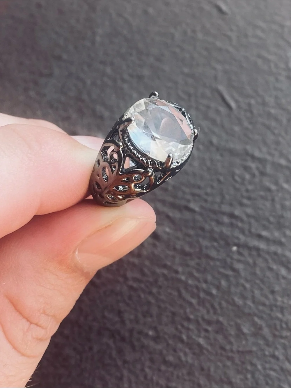 N/A dark silver